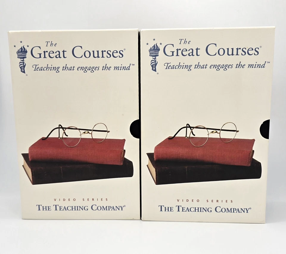 The Joy of Mathematics VHS 6-Tape Set Teaching Company Great Courses Tested Rare - Image 3 of 4