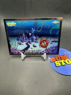 2025 Topps Chrome SpongeBob #38 Bikini Bottom