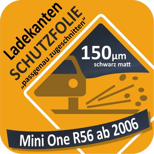 BMW Mini One R56 Protezione Paraurti Pellicola di Vernice Auto Protettiva 150 Μm - 第 1/1 張圖片