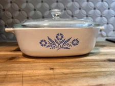 Rare vintage Corning ware 1 quart casserole dish