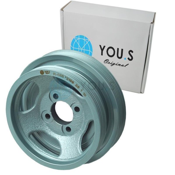 You.S Original Riemenscheibe Kurbelwelle FüR Fiat 1.3 D Multijet / 1.3 JTD-image