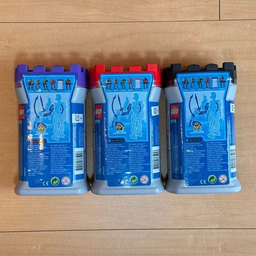 set of 3 LEGO Knights Kingdom Figures with Swords #8770 #8773 #8774 Danju Santis - Picture 2 of 4