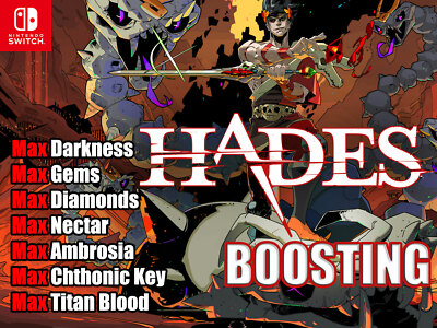 Hades Switch Max Darkness Max Gem Max Diamonds Max Nectar Chthonic Key Titan