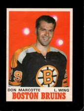 1970-71 O-PEE-CHEE #138 DON MARCOTTE NM (RC) BRUINS *X76932