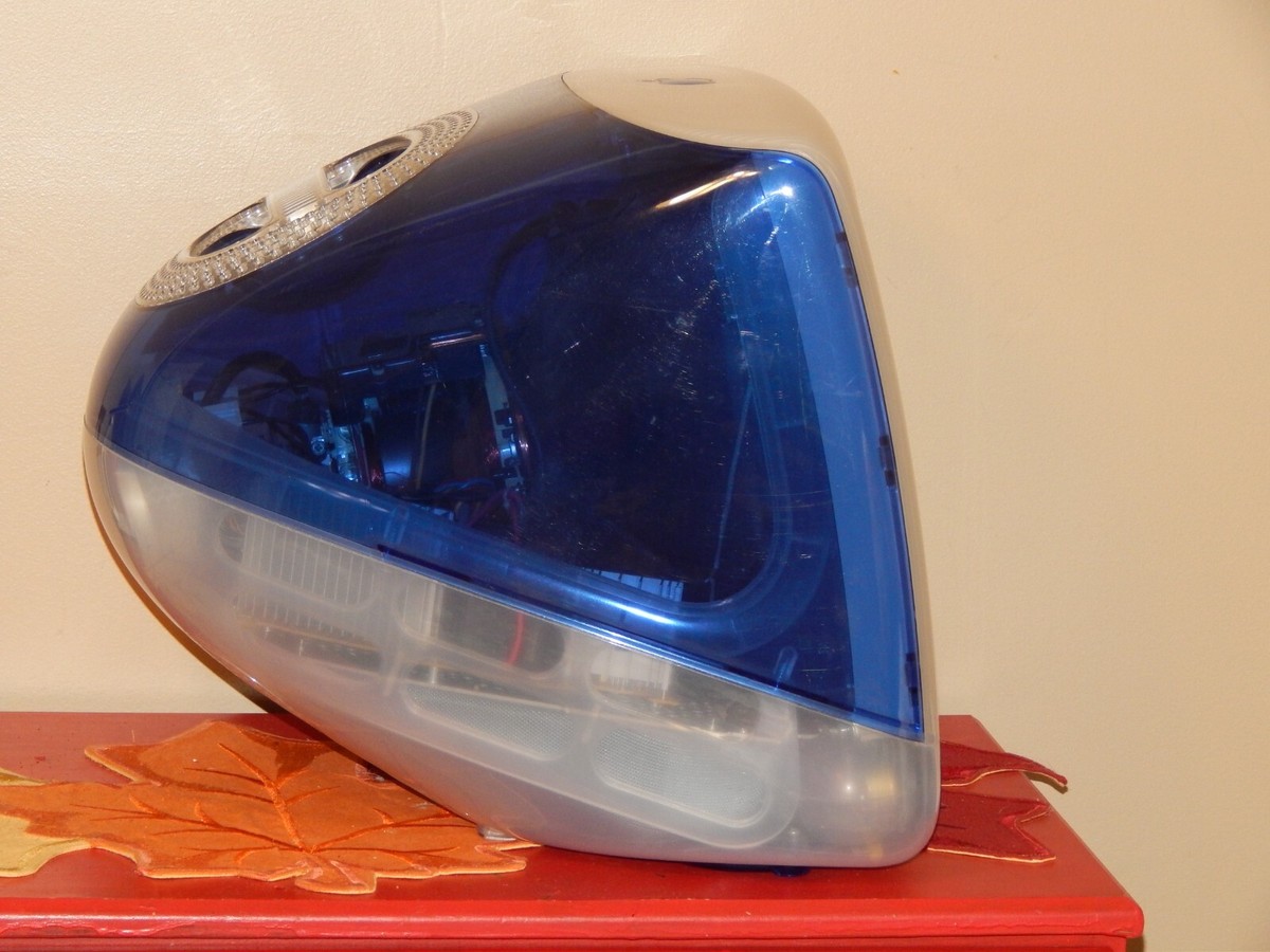 Apple iMac G3 青 素晴らしいヴィンテージのUNIXマシン：青いiMac G3