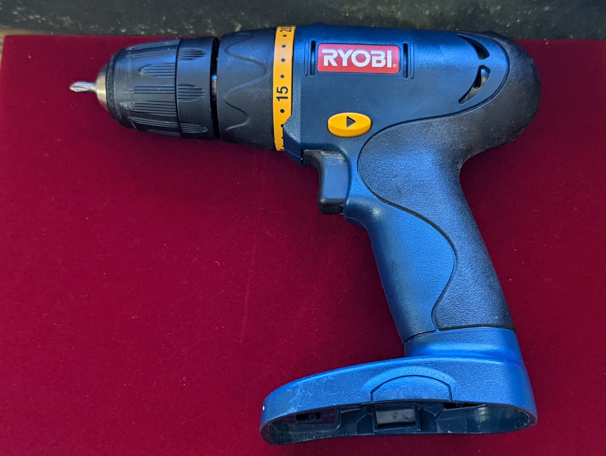 Ryobi 12 Volt Cordless Drill Tool Only eBay