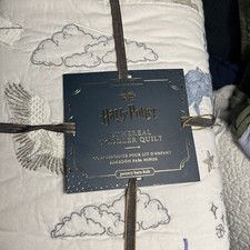 Pottery Barn Kids Harry Potter Ethereal Toddler Baby Quilt New With Tags