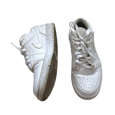 Nike Air Jordan Retro Sneakers Shoes Women's Size White Lace