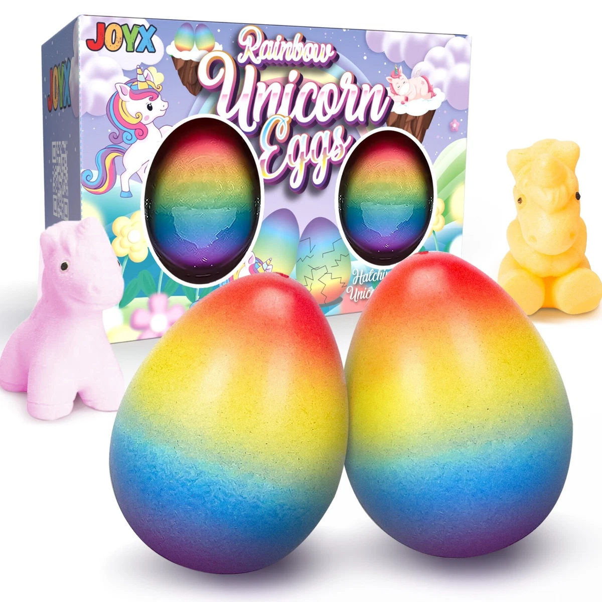 Hatching growing store unicorn rainbow egg