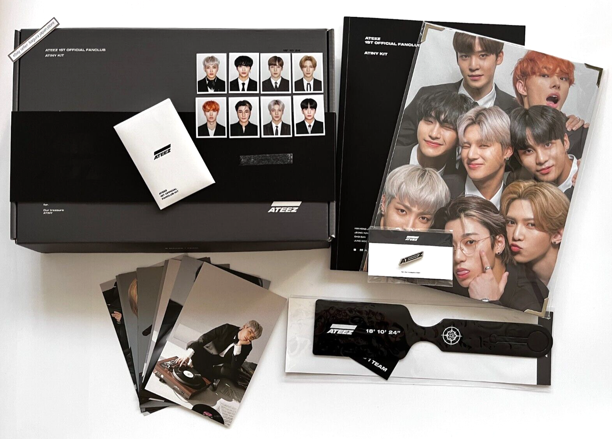 ATEEZ ATINY 1st FC Fan Club Membership Kit Full Set / No ATEEZ ATINY 1st FC Fan Club Membership Kit Full Set / No