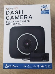 COBRA DASH CAMERA DUAL VIEW SYSTEM WITH IRADAR