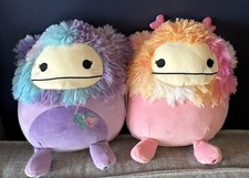 Valentine Squishmallows Eden and Caparinne Bigfoot 8 Inch New With Little Hearts