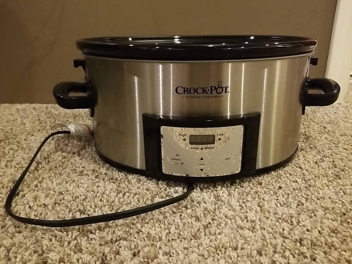 Crock And Base Only For sunbeam Crockpot sccpvl610-s-a Replacement Parts