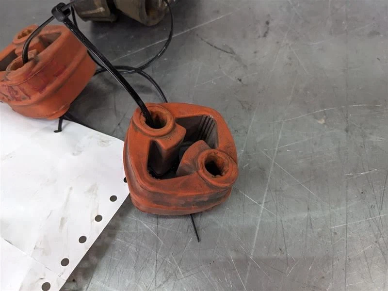 Ford Thunderbird 2002-05 silenciador escape goma aislador/colgador juego de 4 - OEM Foto 2 de 4