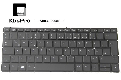 Tastatur Deutsch für HP EliteBook x360 830 G5 x360 830 G6 Backlit (only fit x360
