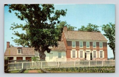 Dover Delaware John Dickson Mansion Postcard