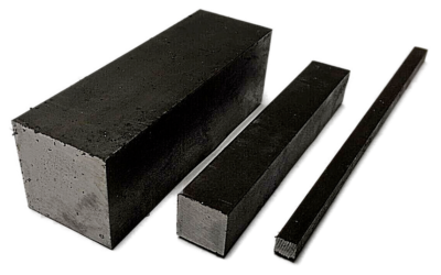 Vierkantstahl 16x16 Mm – S235JR, 1000 Mm Länge, Beidseitig 45° Gehrung, Für Konstruktionen