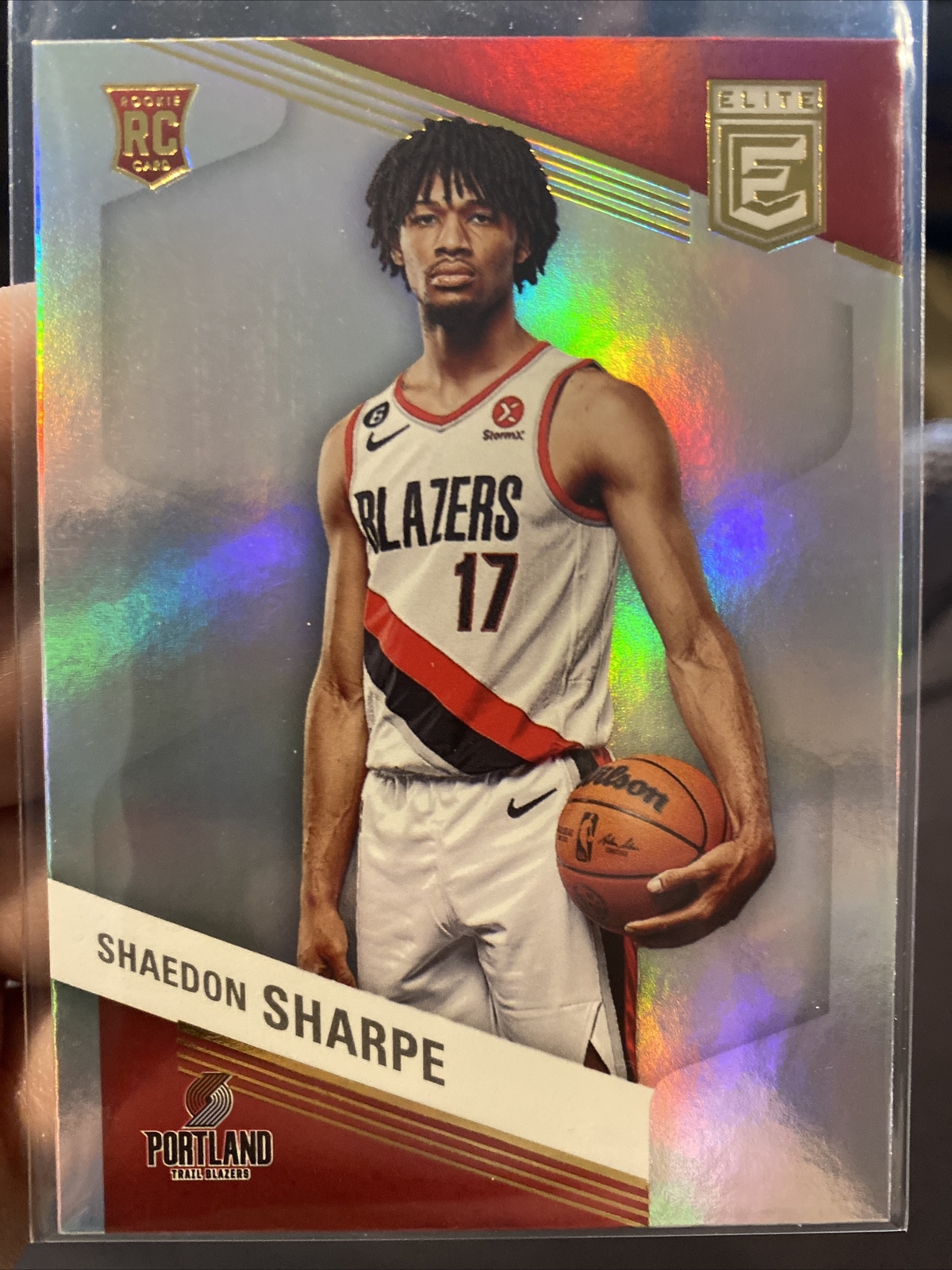 2022-23 Panini Donruss Elite Shaedon Sharpe #244 Base Rookie RC Trailblazers🔥🏀