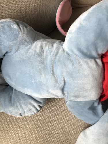 Disney Parks Sleeping Dumbo Elephant Dream Friend Plush Soft Large 20" NWT - Picture 5 of 9