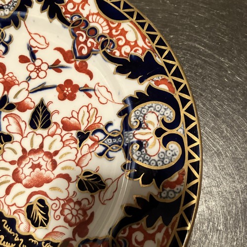 Royal Crown Derby KINGS OLD IMARI 563 DINNER PLATE 10” DERBY STAMP c. 1877-1890 - Picture 3 of 13
