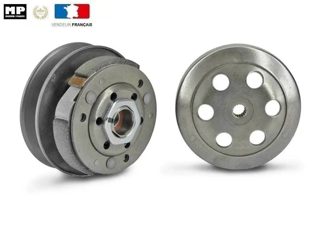 Kit embrayage cloche 107mm anti-patinage pour redynamiser le démarrage de votre Ovetto