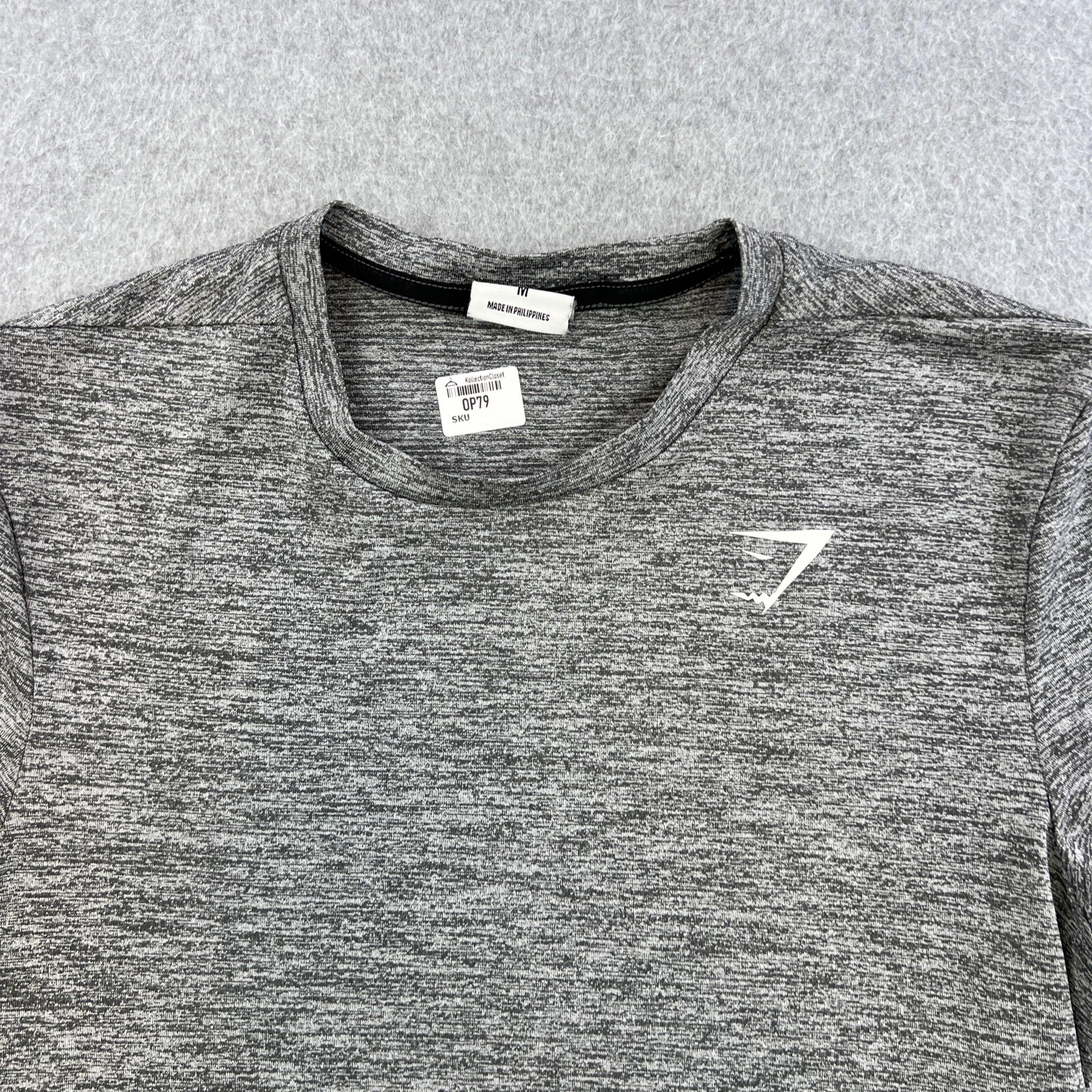 gymshark short sleeve athletic workout casual adult shirt