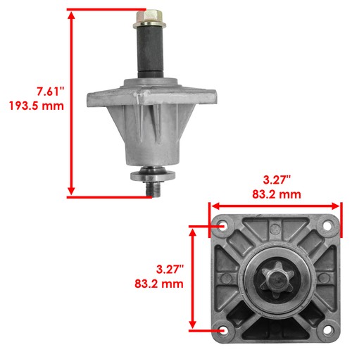 Spindle Assembly for Troy Bilt MTD Super Bronco 2008-2009 618-04134 918-04134 - Picture 2 of 7