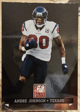 2011 Donruss Elite Andre Johnson #39 Houston Texans