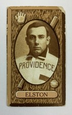 1912 C46 Imperial Tobacco #23 Curt Elston Providence Grays EO1