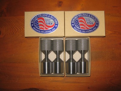 2 x WELDERS & FITTERS TWO HOLE FLANGE PINS (SMALL 1&1/8''dia) 100% Made in USA.