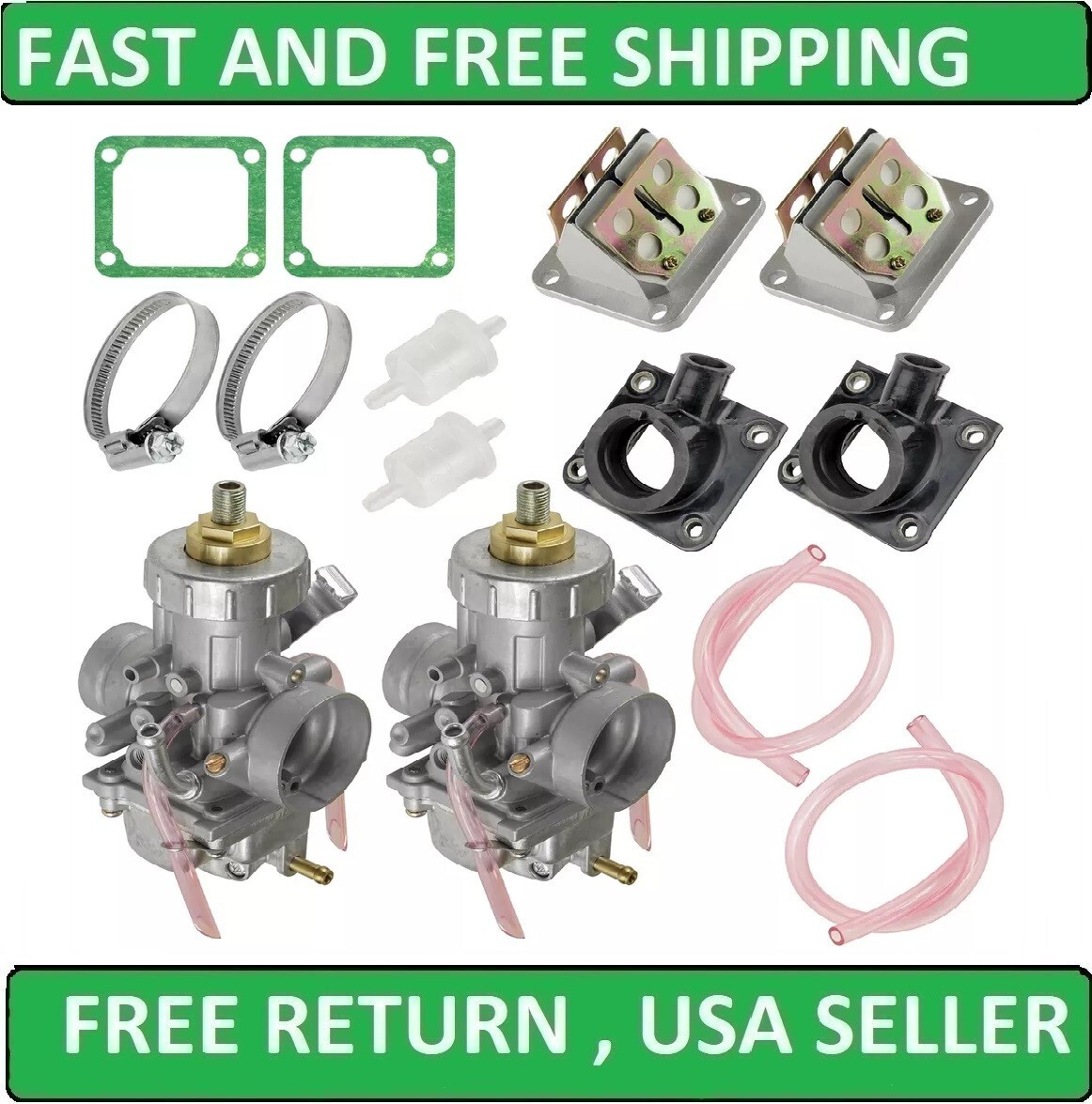 Banshee Intake 10-Pack Reed Valve Gaskets For Yamaha Banshee