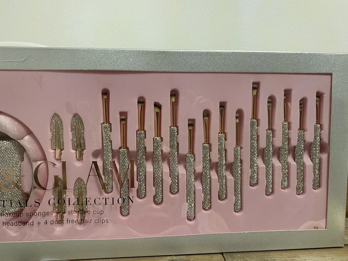 Glitz Glam Bling Rhinestone Makeup Brushes 30 Piece Set TikTok
