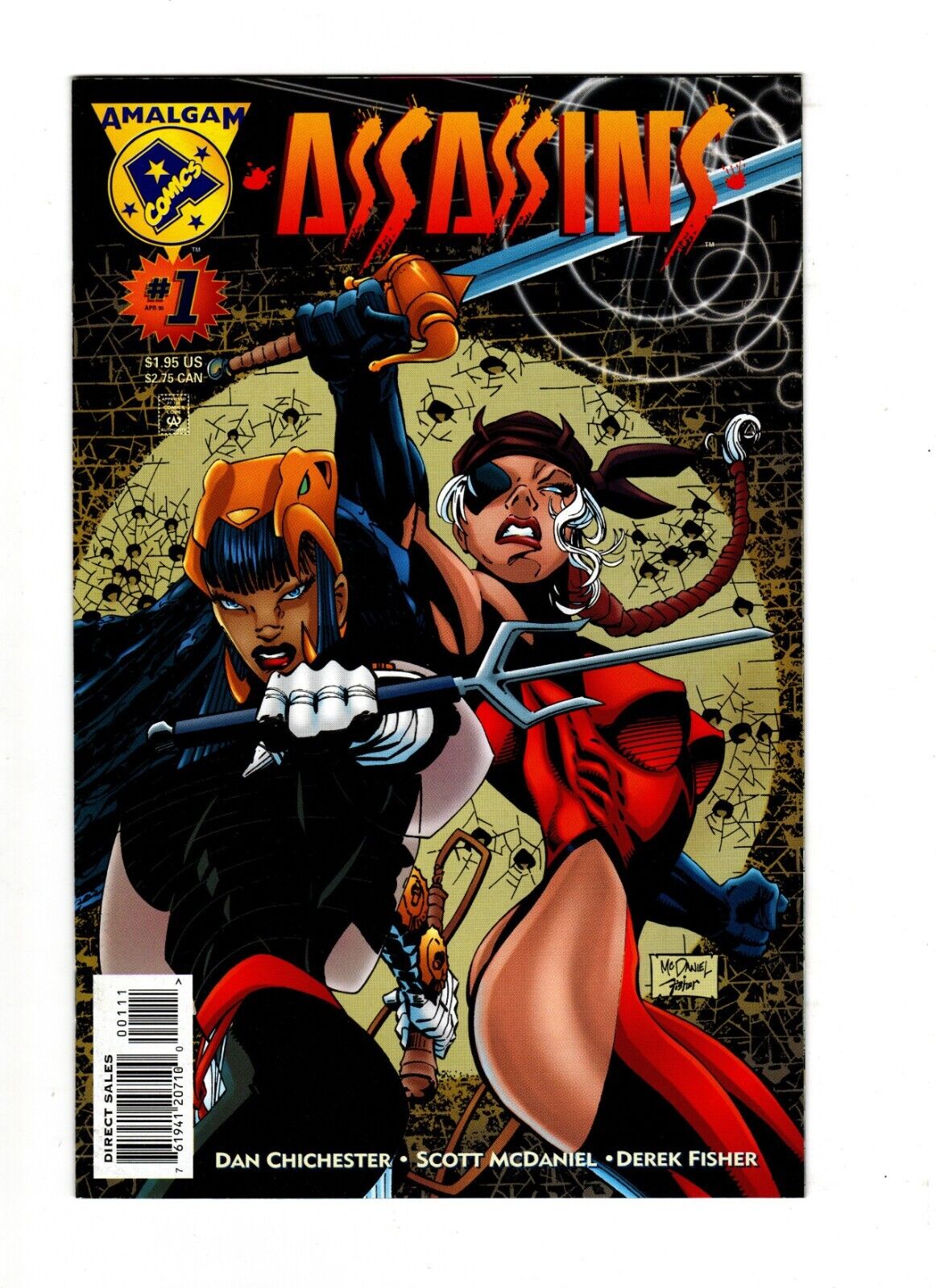  Assassins #1 Amalgam Comics (1996) Comic Book vf / nm condition comic / st3