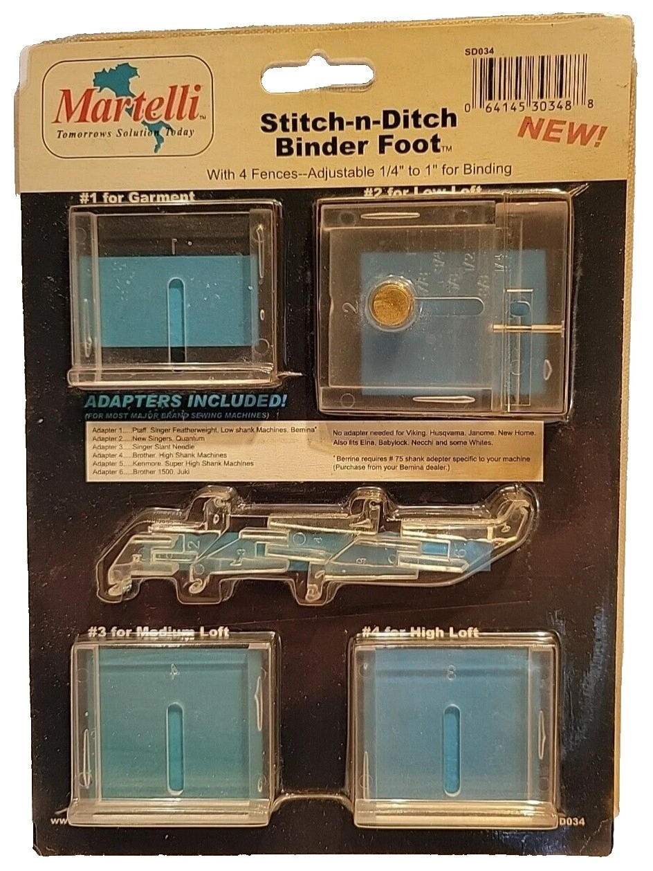 Máquina de Coser Pie Vinculante ajustable Pies Para Elna