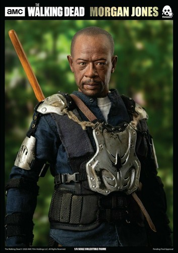 Threezero The Walking Dead 1/6th Morgan Jones Collectible Figure New In Stock - Picture 4 of 12