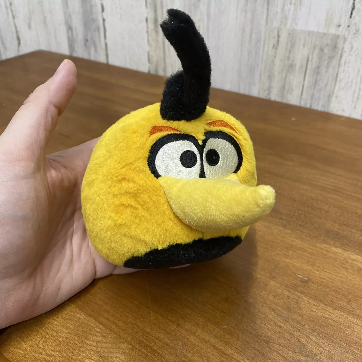 New Angry Birds 5 Orange Globe Bubbles Plush Rovio with Working SOUND