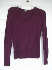 Ann Taylor Sweater Small Purple