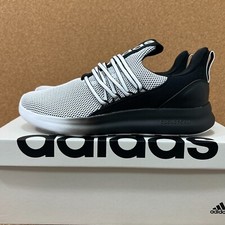 Adidas Lite Racer Adapt 7.0 Men's Size 8 Wide Running Shoes Gray Black Sneakers