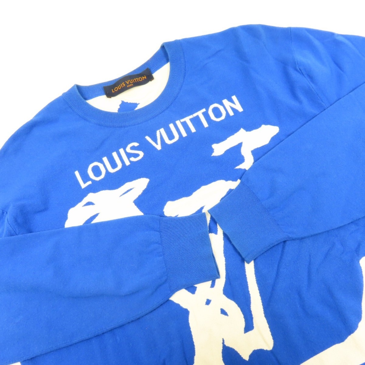 Louis Vuitton ノースリーブニット 青白 $_57.JPG?set_id=880000500F