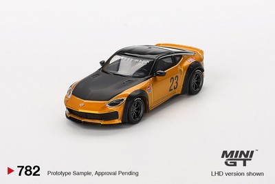 Pre-order) Mini GT #782 1/64 Nissan Z LB NATION WORKS LB Gold (RHD 