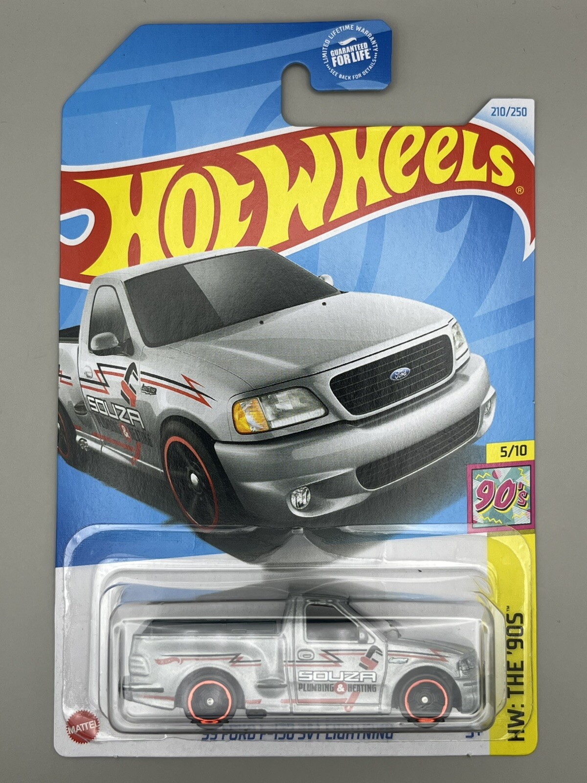 2024 Hot Wheels 210/250 HTB07 99 Ford F-150 SVT Lightning, HW:  The 90s 5/10