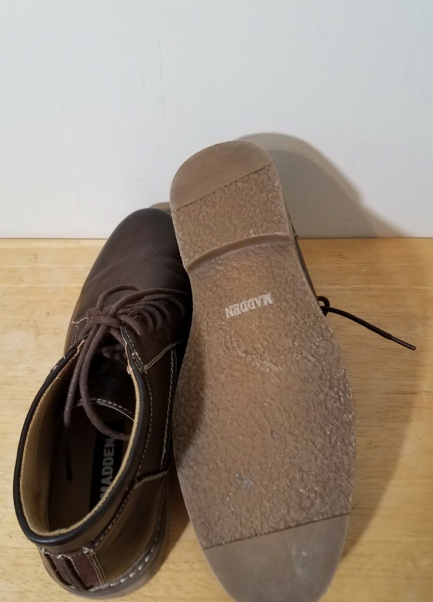 Steve Madden Clover mens brown lace up boots size 13 Steve Madden Men main image 3