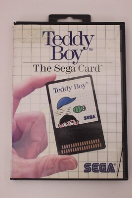 Teddy Boy – Carte Sega Master System (SEGA, Boîte Et Manuel Inclus, Très Bon état)