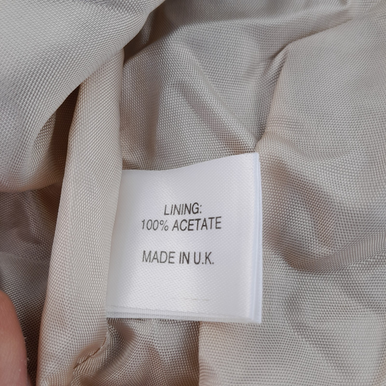 Patsy Seddon Jacket 10 Grey Smart Womens Linen Bl… - image 7