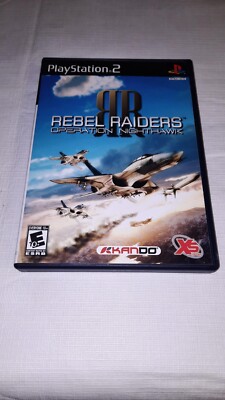 Rebel Raiders: Operation Nighthawk PS2 PlayStation 2 CIB Tested