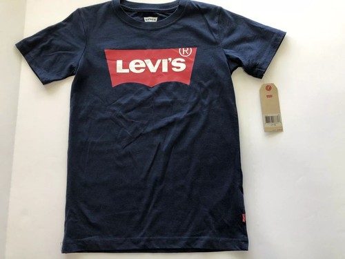 Kids Navy Levis T-shirt Size Small | eBay