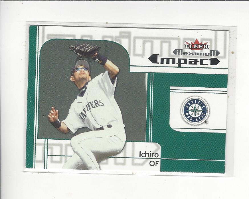 2002 Fleer Maximum #252 Ichiro Suzuki Mariners