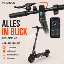 E-Scooter T3 mit ABE 20 km/h 350W 8,5 Zoll App faltbar Straßenzulassung