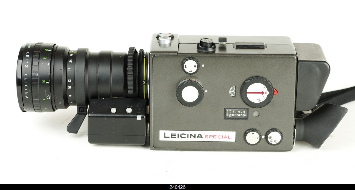 6-66mm Leica Leicina Special Super 8 8mm Movie Camera Set Exelent