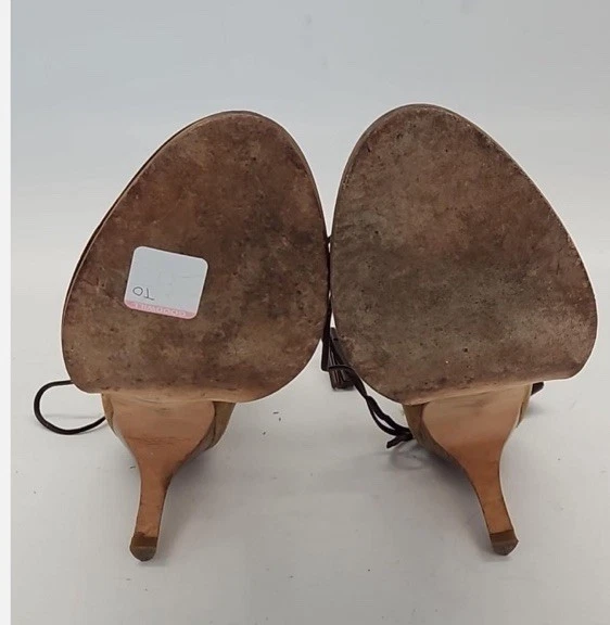 Bouties Plenty By Tracy Reese Dalida gamuza cuero ribete talla EU 36 Foto 4 de 4